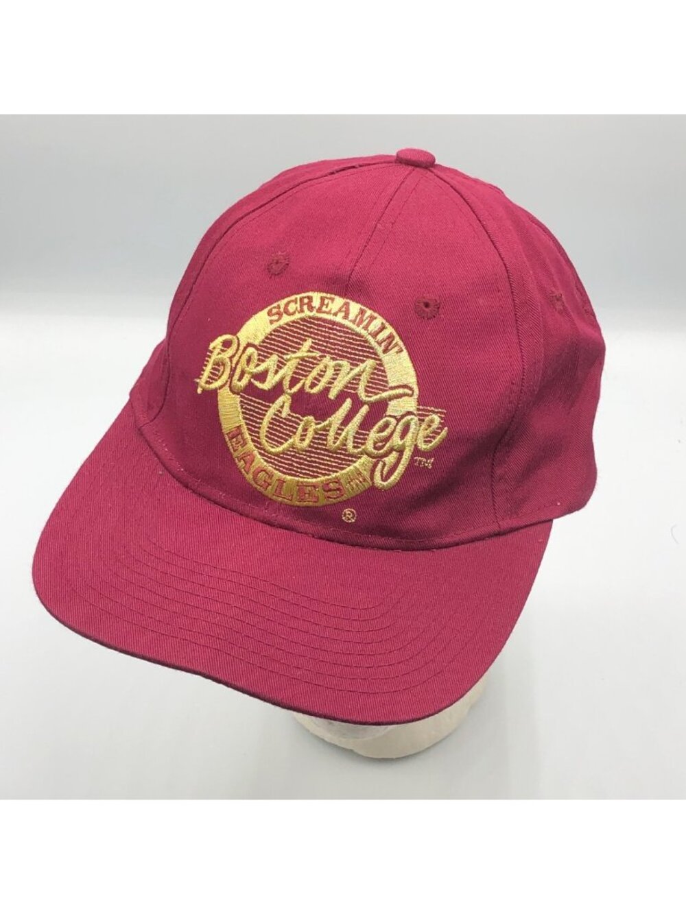 Boston College Screamin Eagles Maroon Adjustable Snapback Hat Cap BC The Game